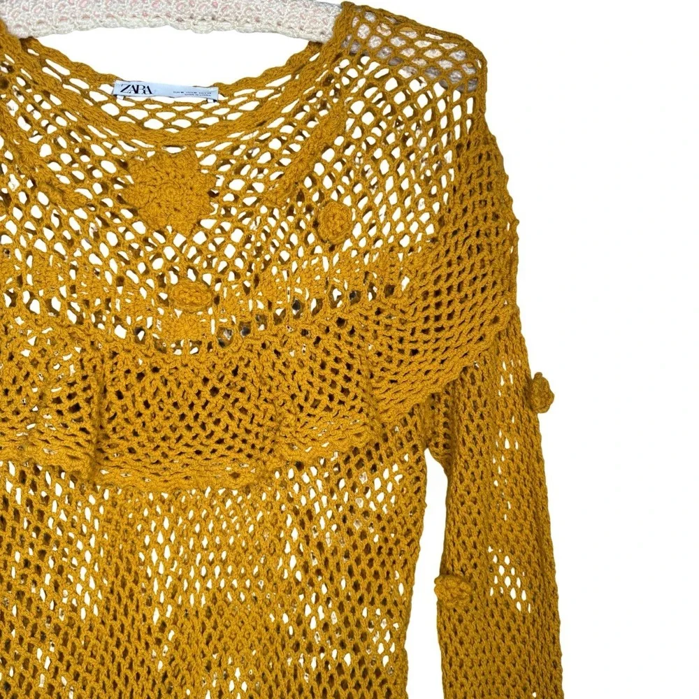 Zara open knit